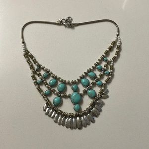 Lucky brand collar necklace. Like new.